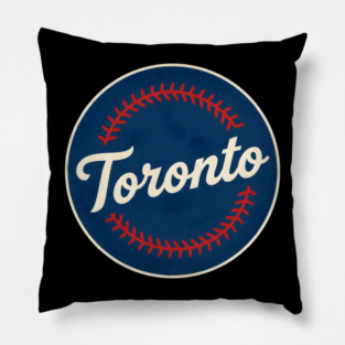 Toronto-Baseball-Logo Pillow