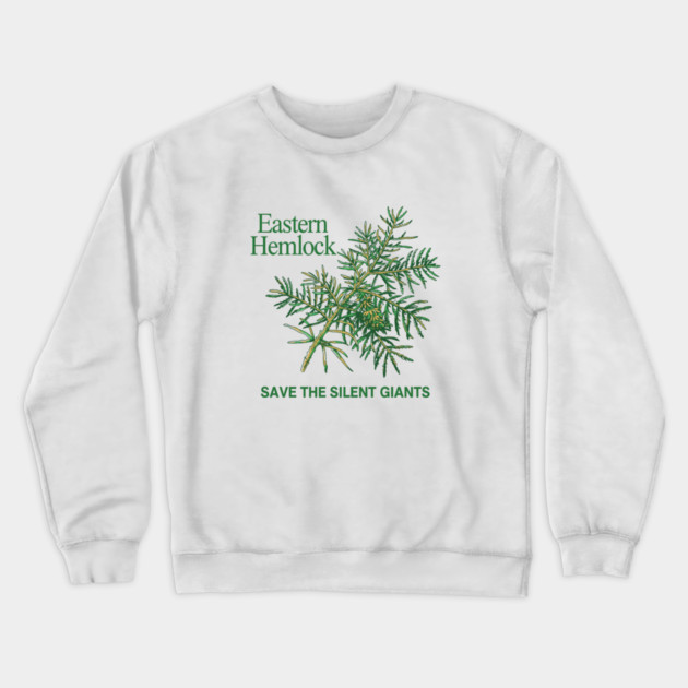 Eastern Hemlock Crewneck Sweatshirt by JessArty