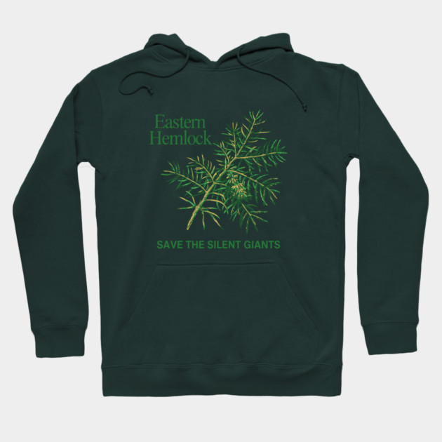 Eastern Hemlock Hoodie by JessArty