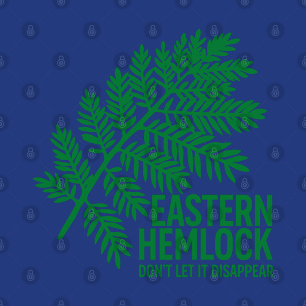 Eastern Hemlock – Protect Native Evergreen Art by JessArty