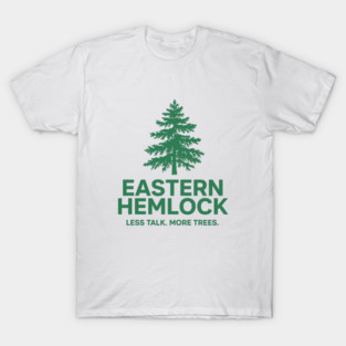 Eastern Hemlock – Native Forest Tree Illustration T-Shirt