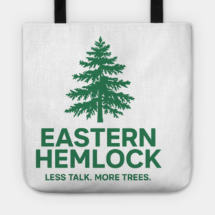 Eastern Hemlock – Native Forest Tree Illustration Tote