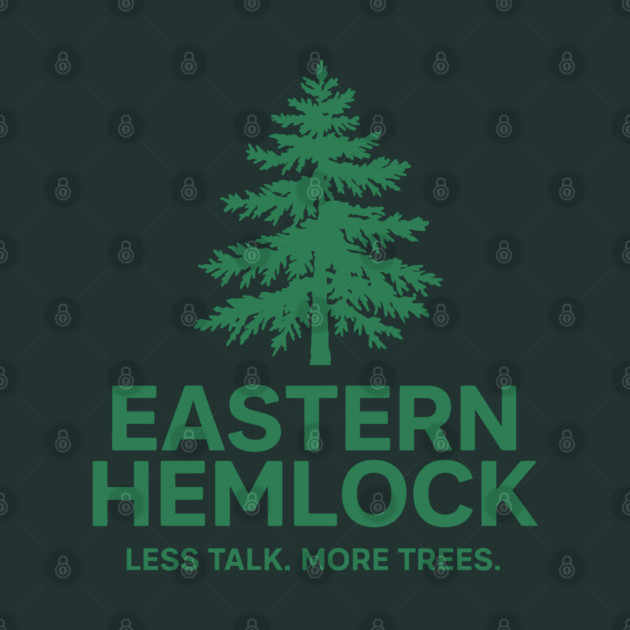 Eastern Hemlock – Native Forest Tree Illustration by JessArty