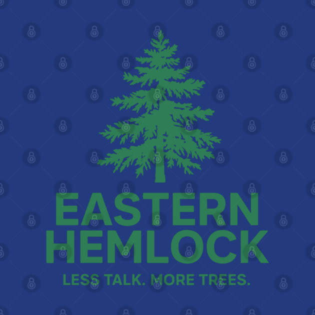 Eastern Hemlock – Native Forest Tree Illustration by JessArty