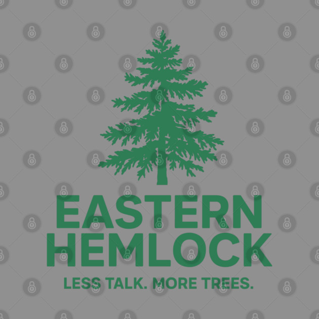 Eastern Hemlock – Native Forest Tree Illustration by JessArty