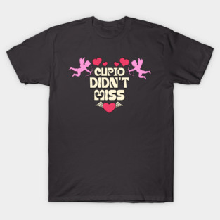 Cupid Themed Valentines Day Design T-Shirt