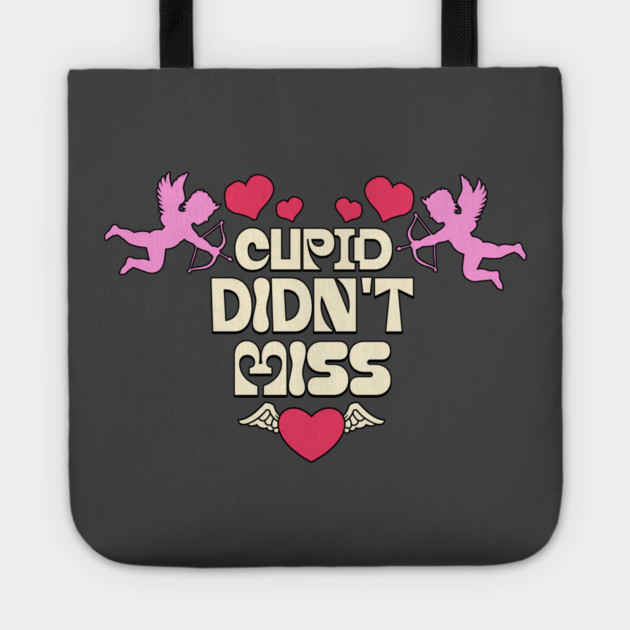 Cupid Themed Valentines Day Design Tote by TurnEffect