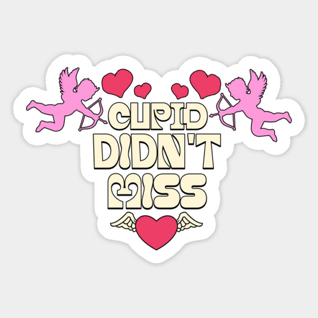 Cupid Themed Valentines Day Design Magnet by TurnEffect