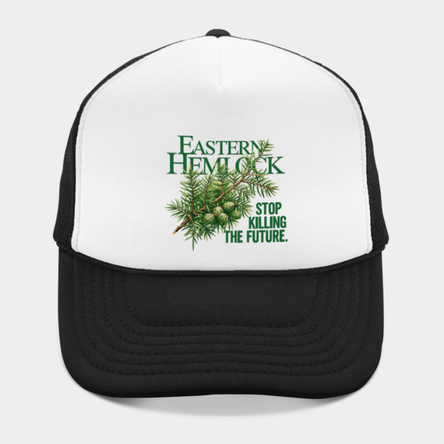 Eastern Hemlock – Forest Future Conservation Art by JessArty