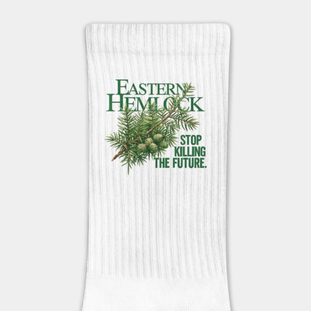 Eastern Hemlock – Forest Future Conservation Art by JessArty