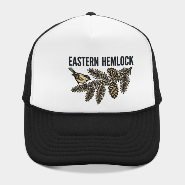 Eastern Hemlock – Wildlife Forest Botanical Art by JessArty