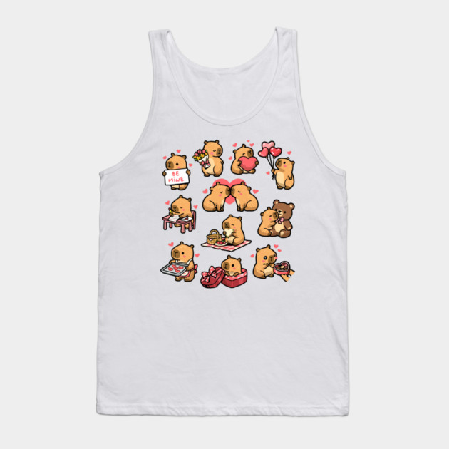 Cappy Valentines Tank Top by GoshWow®