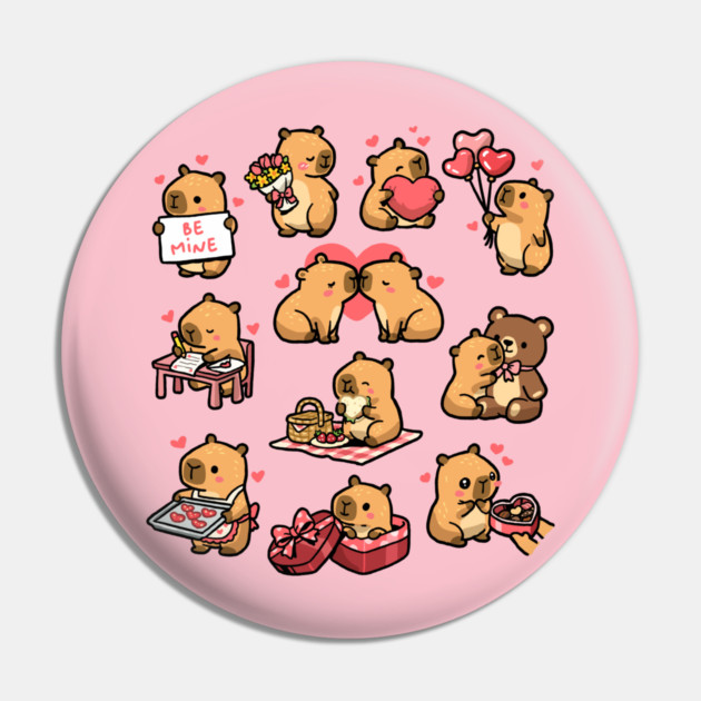Cappy Valentines Pin by GoshWow®