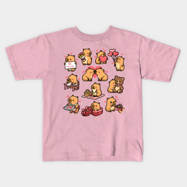 Cappy Valentines Kids T-Shirt by GoshWow®