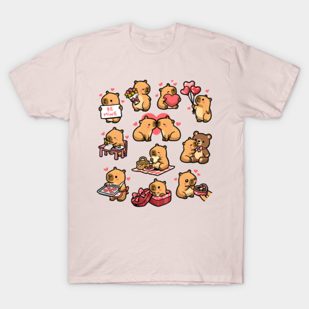 Cappy Valentines T-Shirt by GoshWow®