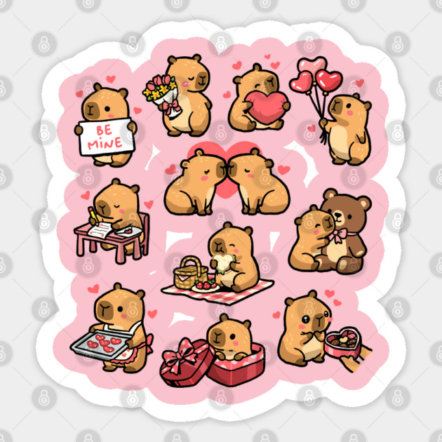Cappy Valentines Sticker by GoshWow®