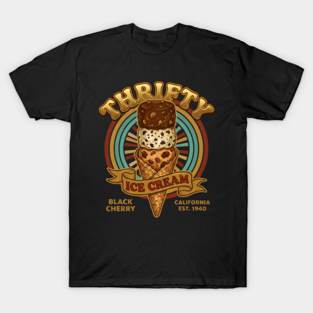Thrifty Ice Cream Since 1940 T-Shirt by dtr_art