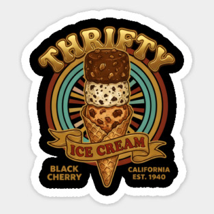 Thrifty Ice Cream Since 1940 Sticker