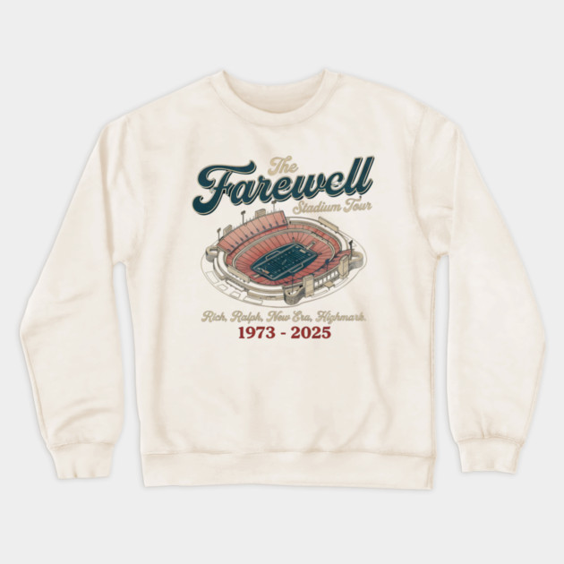 Buffalo Bills Farewell season the Ralph M5489 Crewneck Sweatshirt by dtr_art