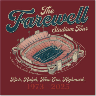 Buffalo Bills Farewell season the Ralph M5489 Posters and Art