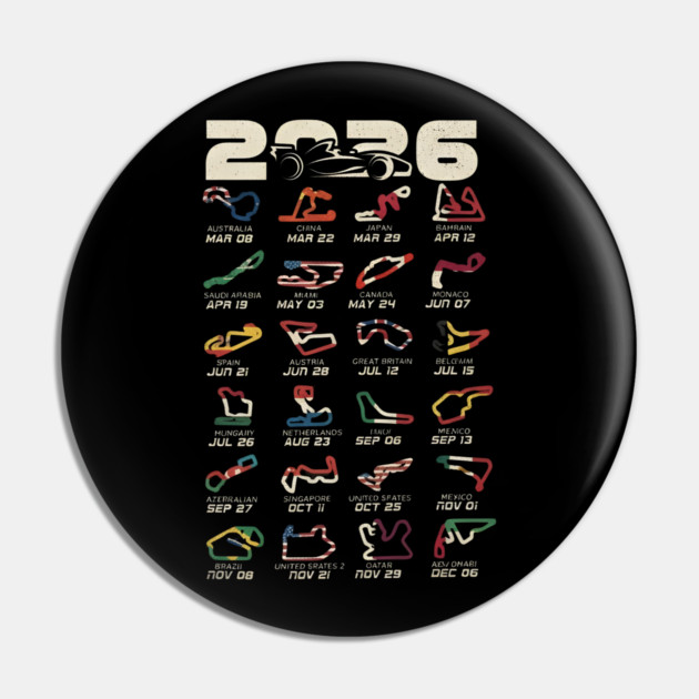Schedule Formula Racing Cars 2026 Pin by dtr_art