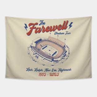 Buffalo Bills Farewell season the Ralph M5489 Tapestry