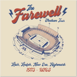 Buffalo Bills Farewell season the Ralph M5489 Posters and Art