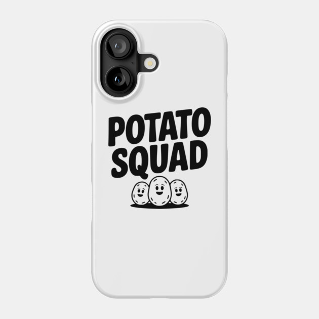 Potato Squad Phone Case by Frank Ring