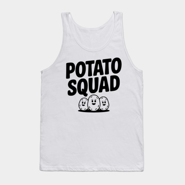 Potato Squad Tank Top by Frank Ring
