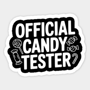 Official Candy Tester Magnet