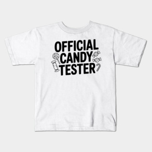 Official Candy Tester Kids T-Shirt