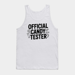 Official Candy Tester Tank Top
