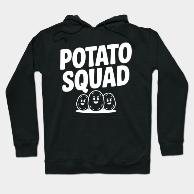 Potato Squad Hoodie by Frank Ring