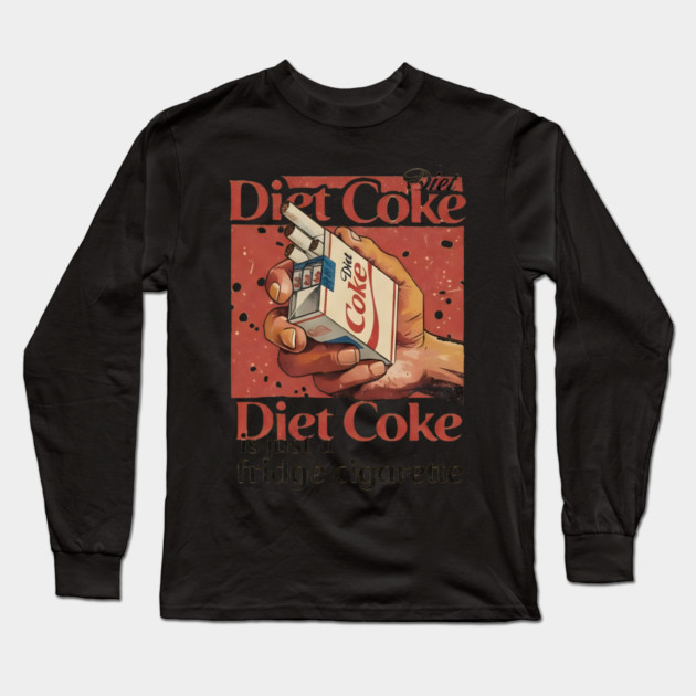 Diet Coke Long Sleeve T-Shirt by dtr_art