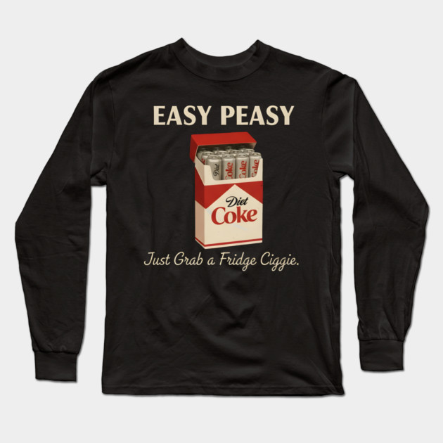 Diet Coke Long Sleeve T-Shirt by dtr_art