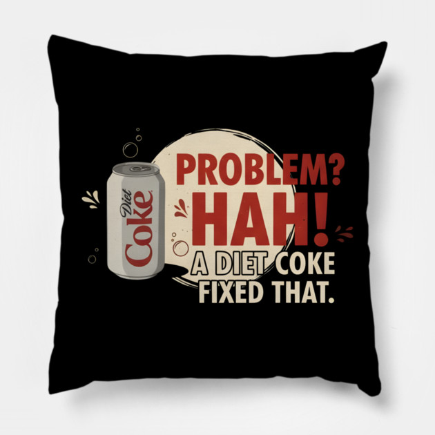 Diet Coke Pillow by dtr_art