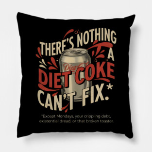 Diet Coke Pillow