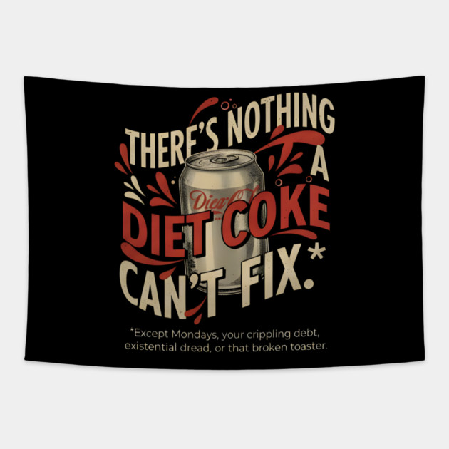 Diet Coke Tapestry by dtr_art