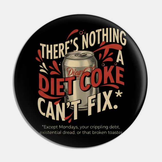 Diet Coke Pin by dtr_art