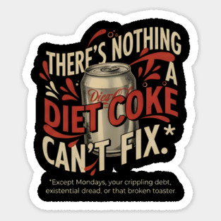 Diet Coke Sticker
