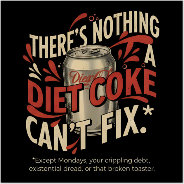 Diet Coke Wall Art by dtr_art