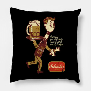 Schaefer Beer Pillow