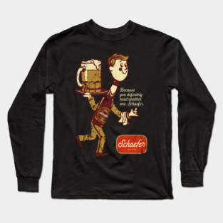 Schaefer Beer Long Sleeve T-Shirt
