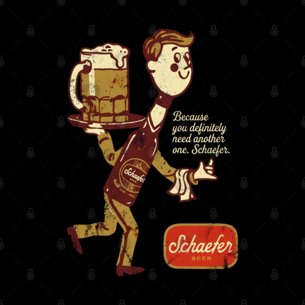 Schaefer Beer by dtr_art