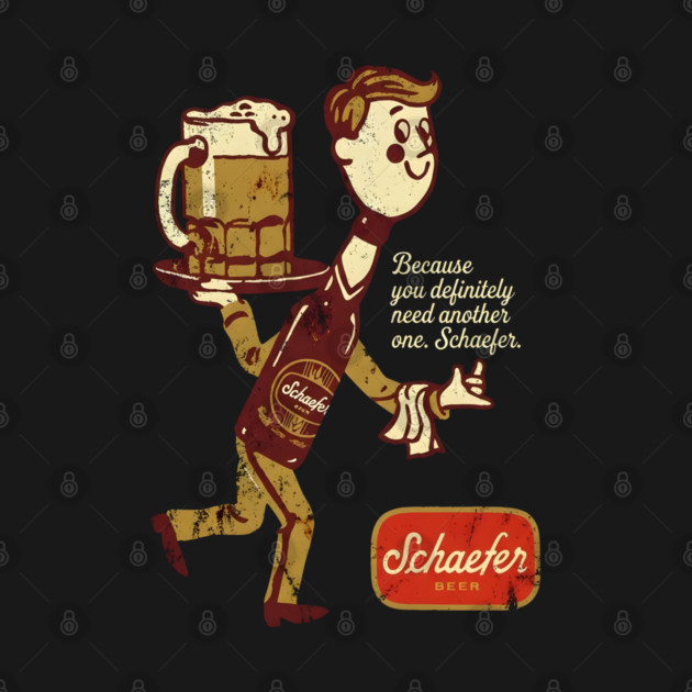 Schaefer Beer by dtr_art