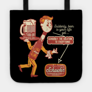 Schaefer Beer Tote