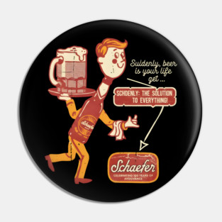 Schaefer Beer Pin