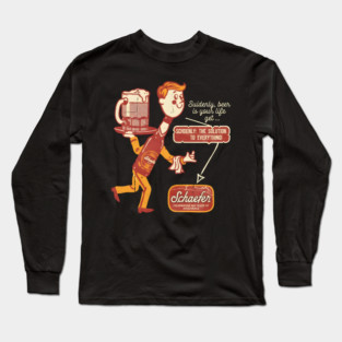Schaefer Beer Long Sleeve T-Shirt