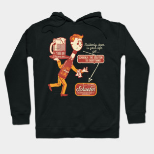 Schaefer Beer Hoodie