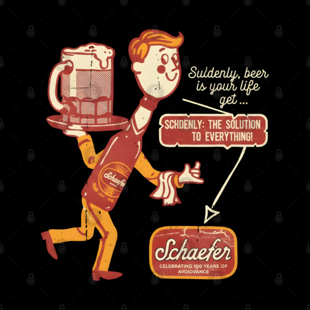 Schaefer Beer by dtr_art